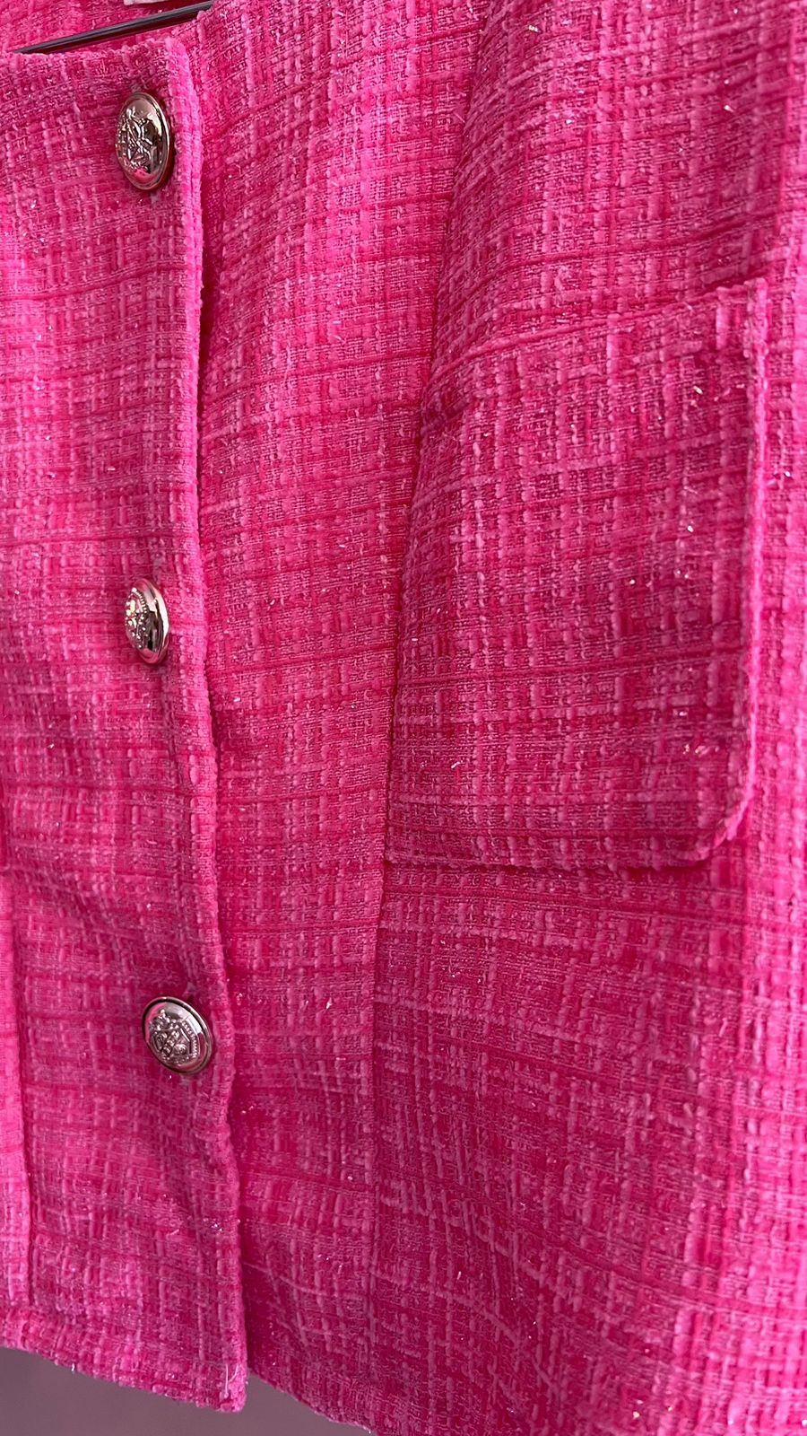 Pink Tweed Jacket