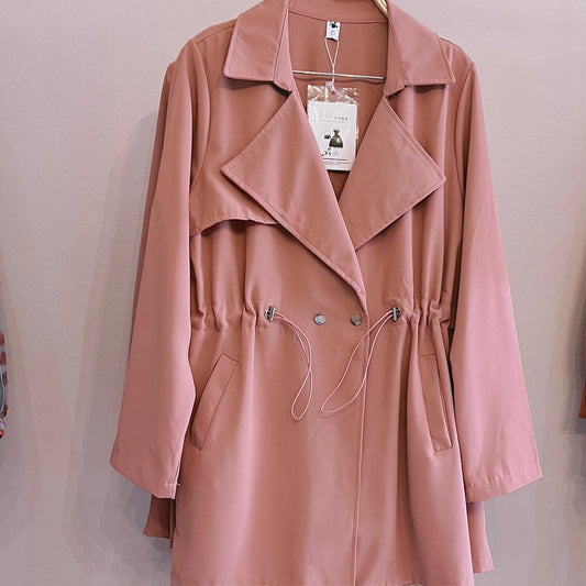 Pink Plain Jacket